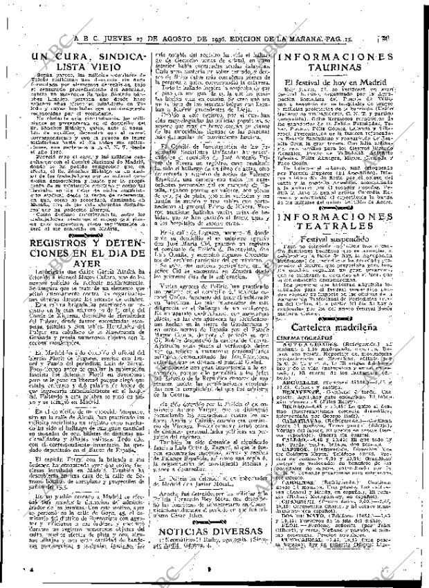 ABC MADRID 27-08-1936 página 13