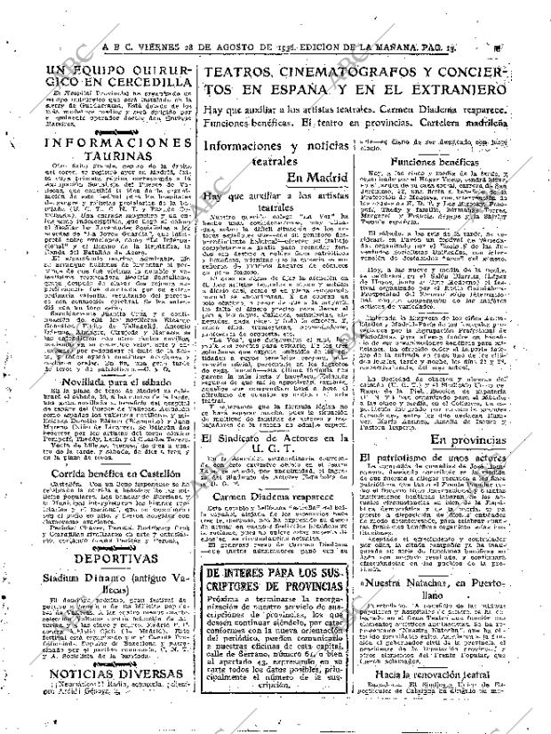 ABC MADRID 28-08-1936 página 13