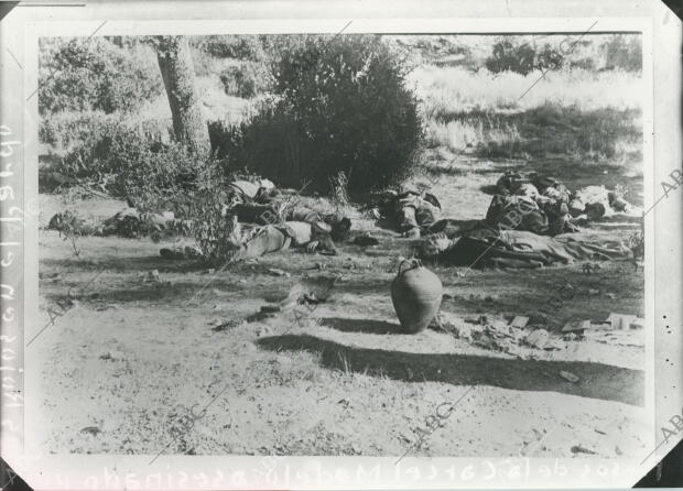 Guerra civil española, presos de la carcel modelo asesinados en el Pardo por los...