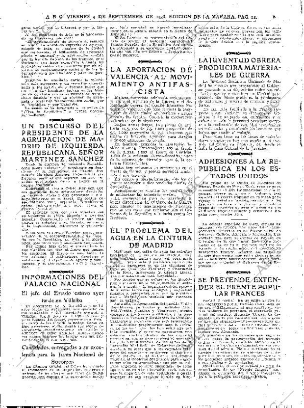 ABC MADRID 04-09-1936 página 12