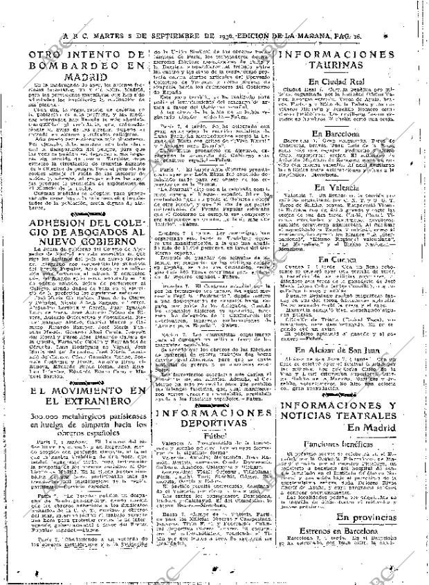 ABC MADRID 08-09-1936 página 16