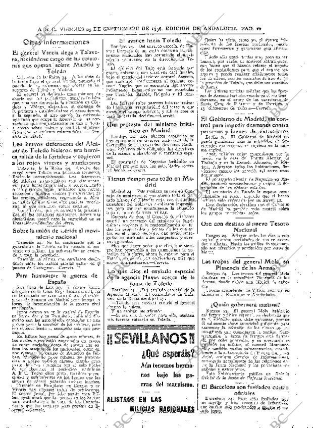 ABC SEVILLA 25-09-1936 página 11