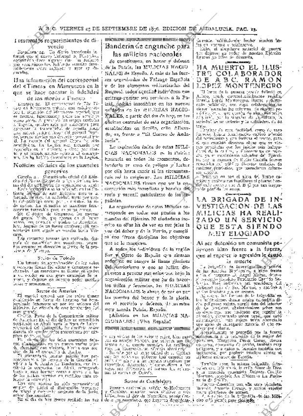 ABC SEVILLA 25-09-1936 página 13