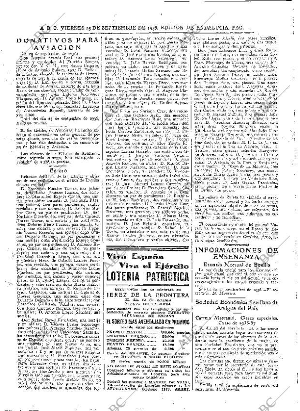 ABC SEVILLA 25-09-1936 página 14