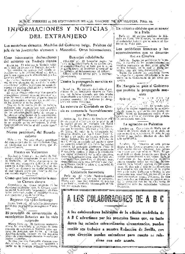 ABC SEVILLA 25-09-1936 página 19