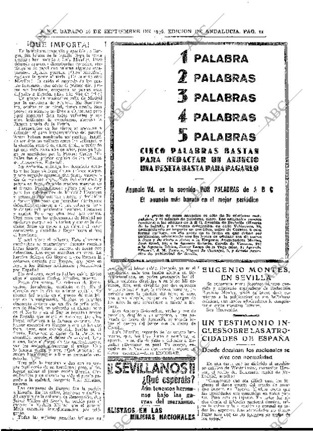 ABC SEVILLA 26-09-1936 página 11