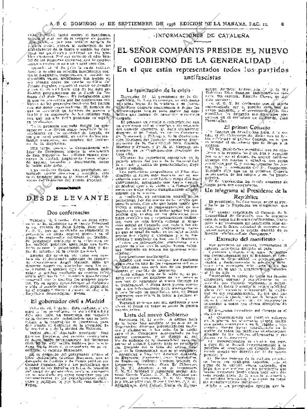 ABC MADRID 27-09-1936 página 9