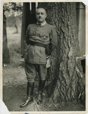Francisco Franco en una fotografía de octubre de 1936, al poco de ser nombrado...