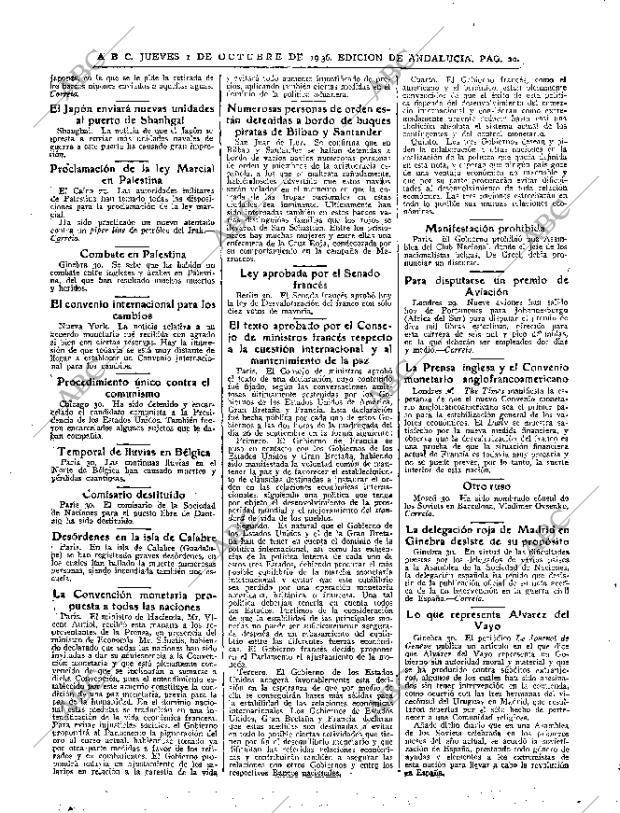 ABC SEVILLA 01-10-1936 página 20