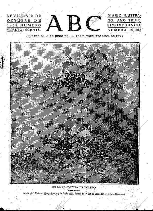 ABC SEVILLA 02-10-1936 página 1