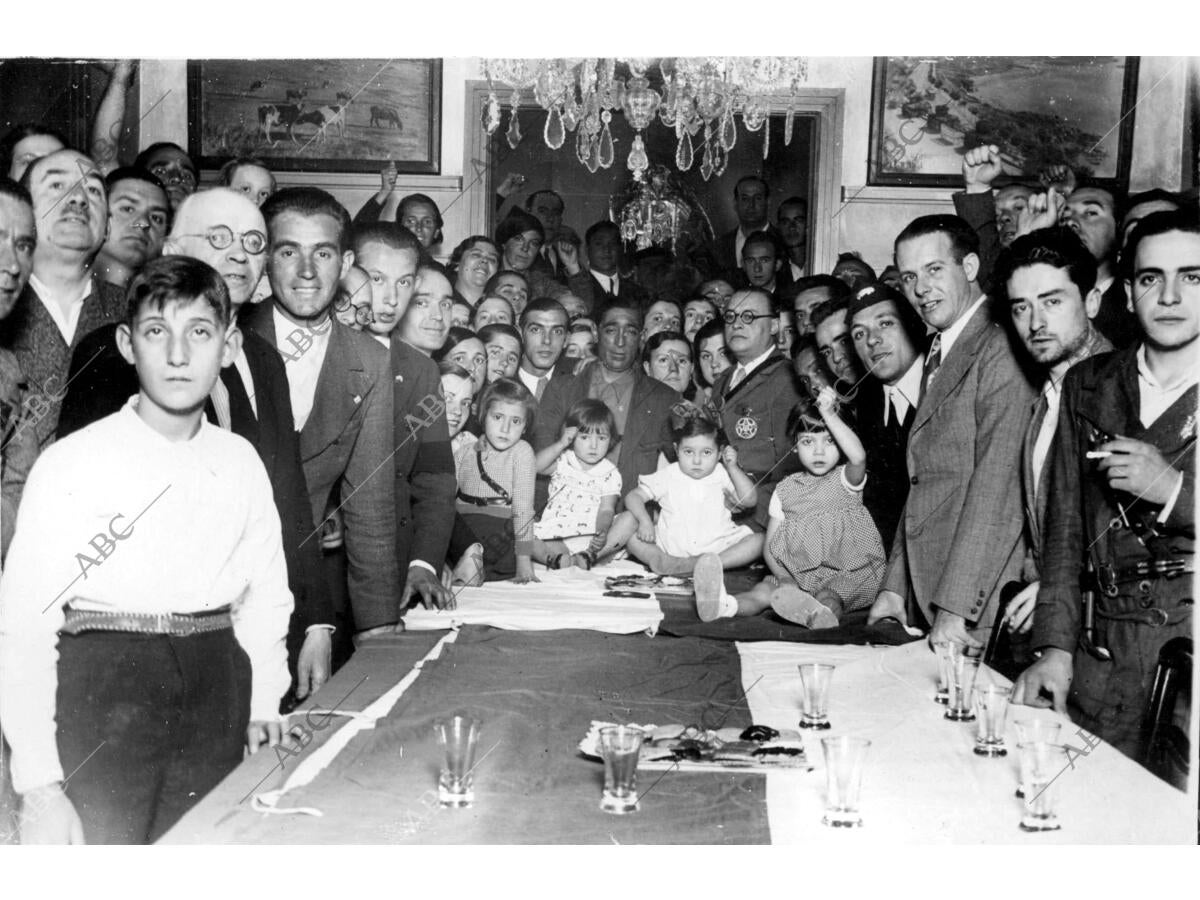 Inauguración de la nueva casa de la montaña en Madrid - Archivo ABC