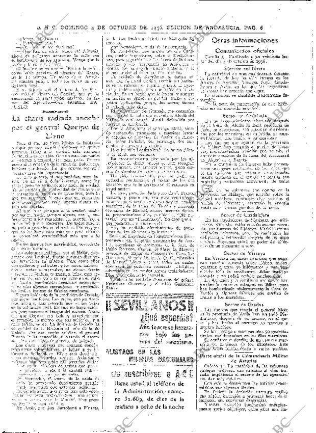 ABC SEVILLA 04-10-1936 página 6