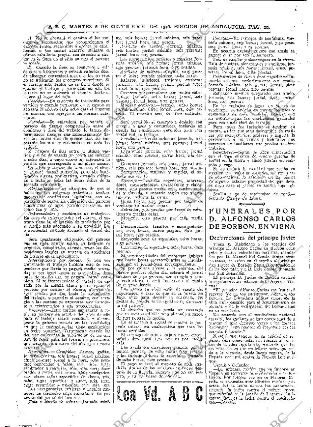 ABC SEVILLA 06-10-1936 página 16