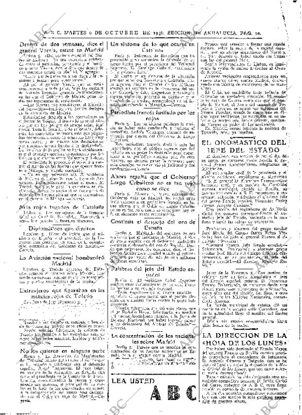 ABC SEVILLA 06-10-1936 página 8