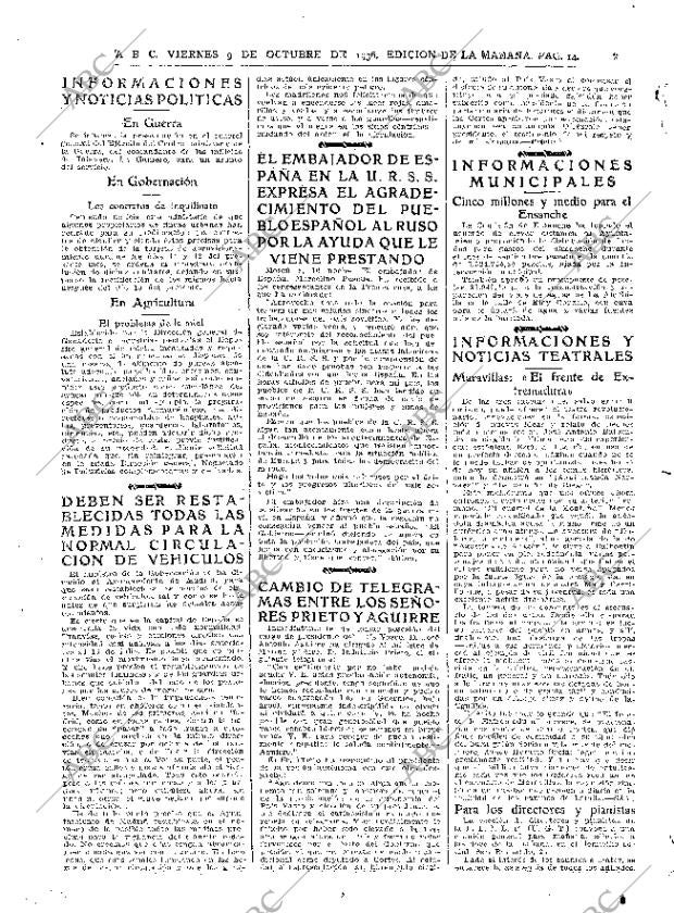 ABC MADRID 09-10-1936 página 14