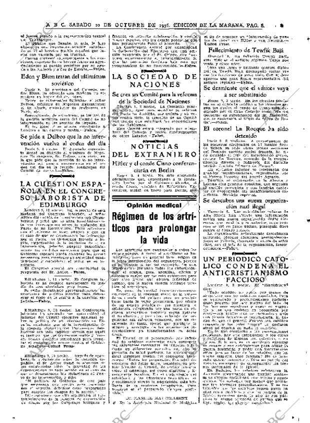 ABC MADRID 10-10-1936 página 8