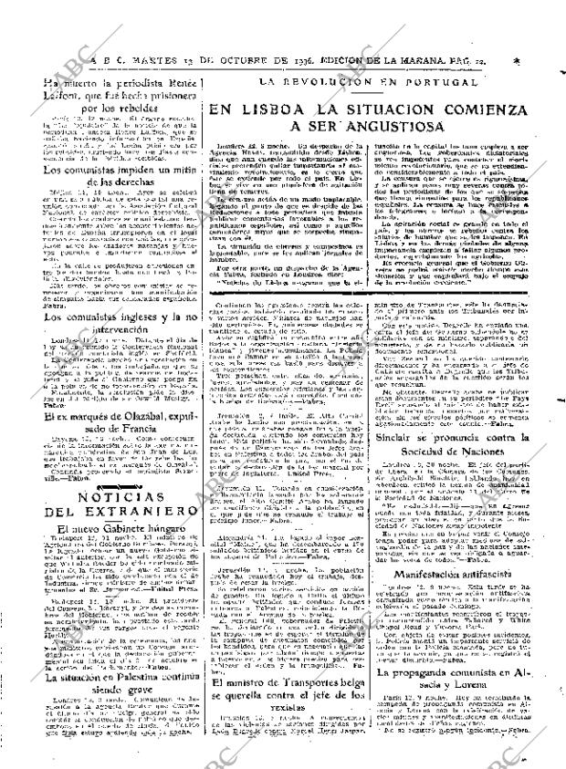 ABC MADRID 13-10-1936 página 12