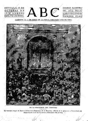 ABC SEVILLA 13-10-1936 página 1