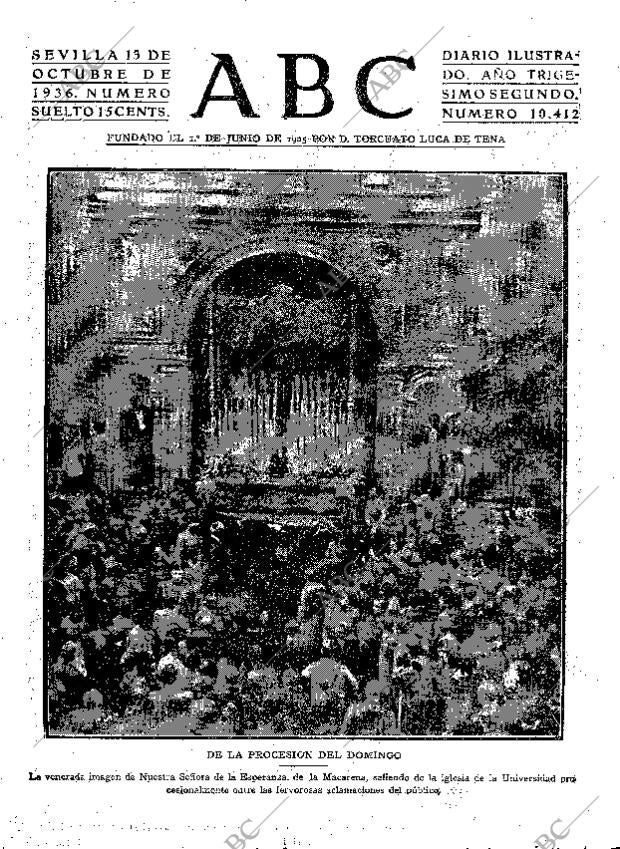 ABC SEVILLA 13-10-1936 página 1