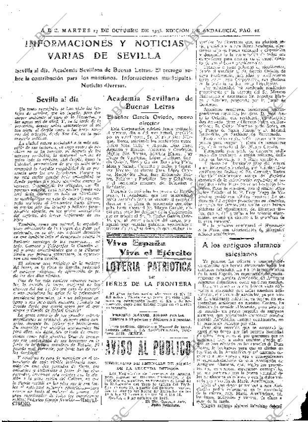 ABC SEVILLA 13-10-1936 página 17