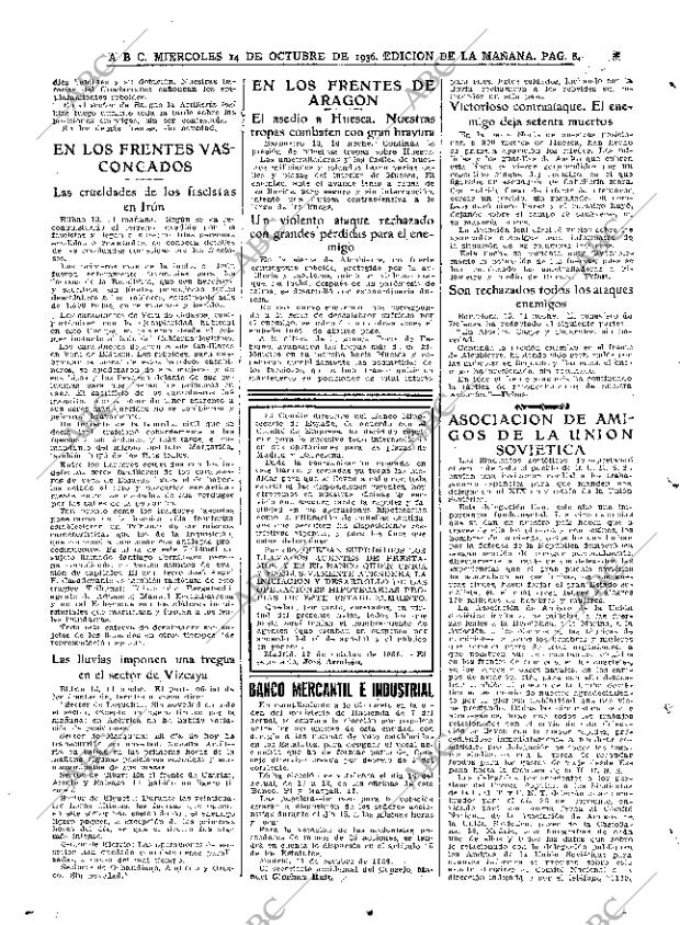 ABC MADRID 14-10-1936 página 8