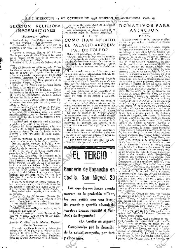 ABC SEVILLA 14-10-1936 página 15