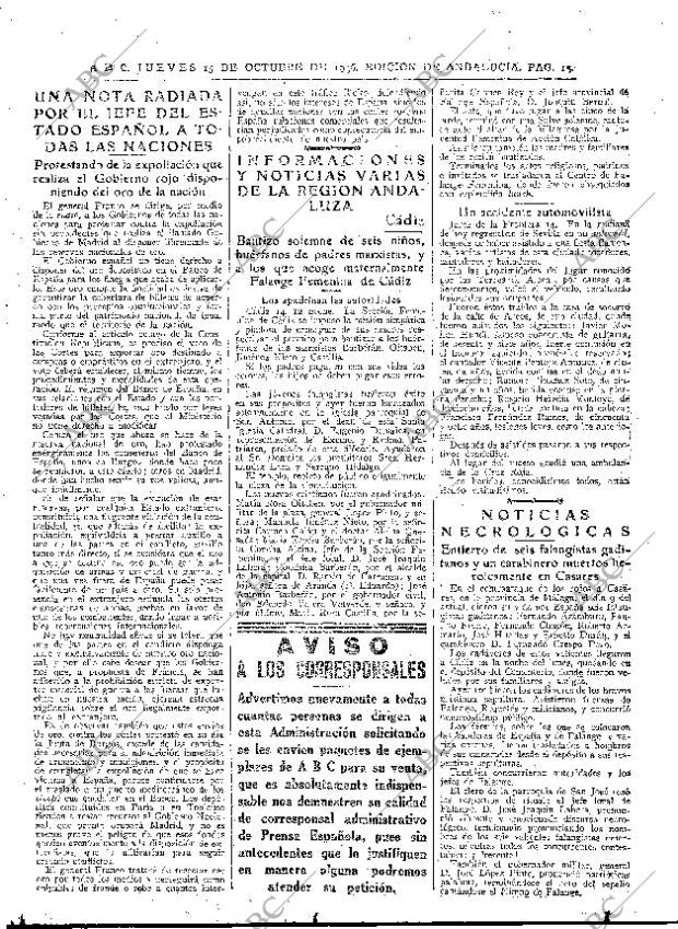 ABC SEVILLA 15-10-1936 página 15