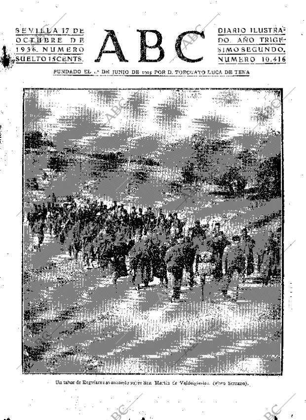 ABC SEVILLA 17-10-1936 página 1