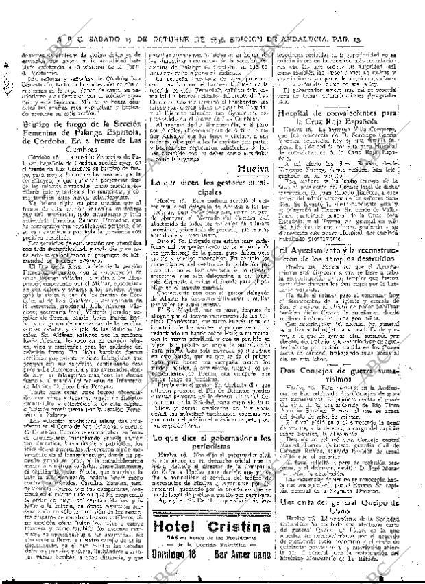 ABC SEVILLA 17-10-1936 página 13
