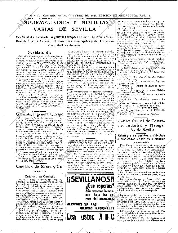 ABC SEVILLA 18-10-1936 página 11