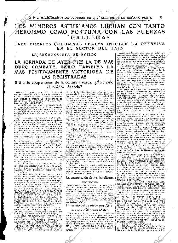 ABC MADRID 21-10-1936 página 9