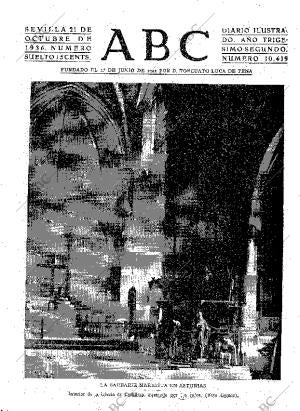 ABC SEVILLA 21-10-1936 página 1