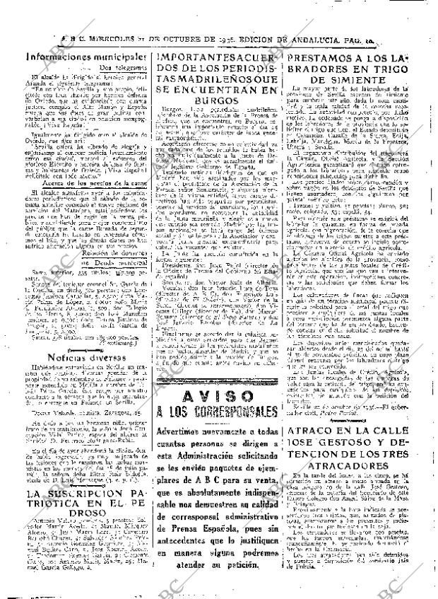 ABC SEVILLA 21-10-1936 página 10