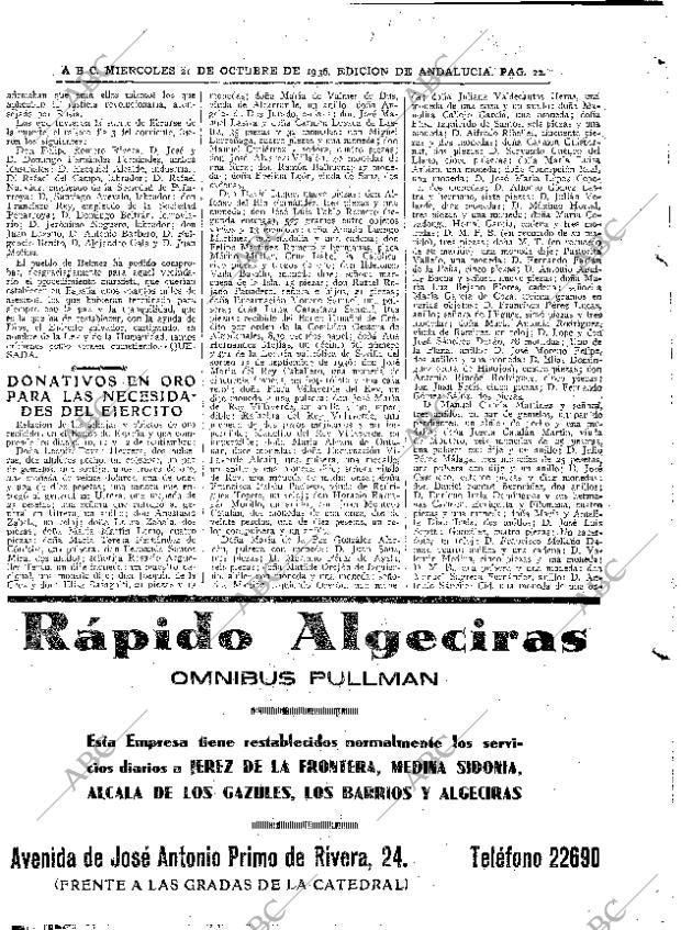 ABC SEVILLA 21-10-1936 página 20