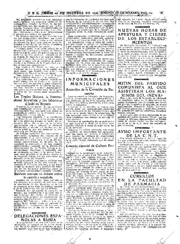 ABC MADRID 22-10-1936 página 12