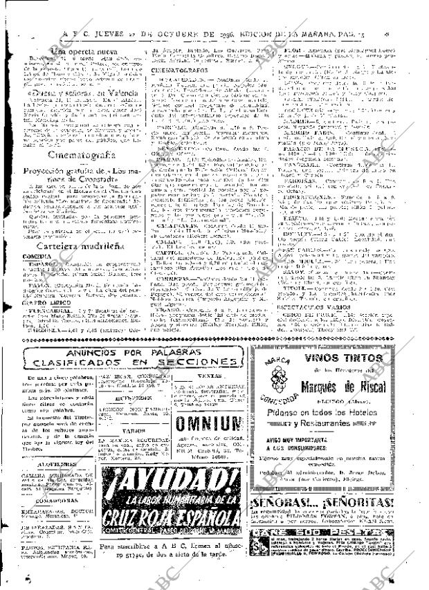 ABC MADRID 22-10-1936 página 15