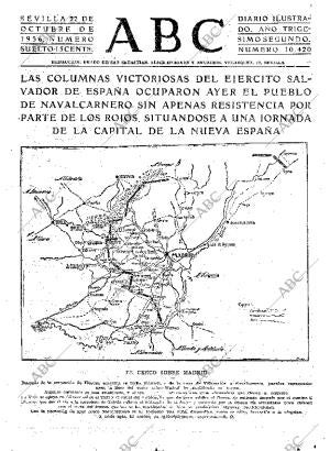 ABC SEVILLA 22-10-1936 página 1