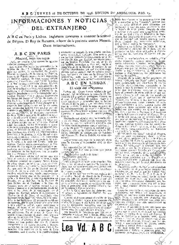 ABC SEVILLA 22-10-1936 página 13