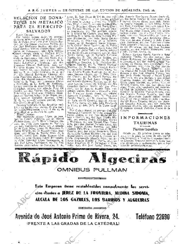 ABC SEVILLA 22-10-1936 página 16