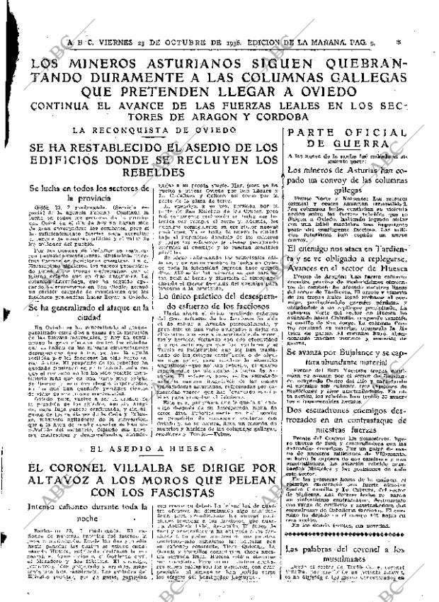 ABC MADRID 23-10-1936 página 9