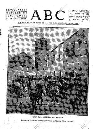 ABC SEVILLA 23-10-1936 página 1