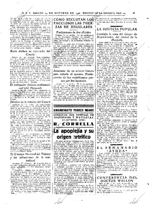 ABC MADRID 24-10-1936 página 10