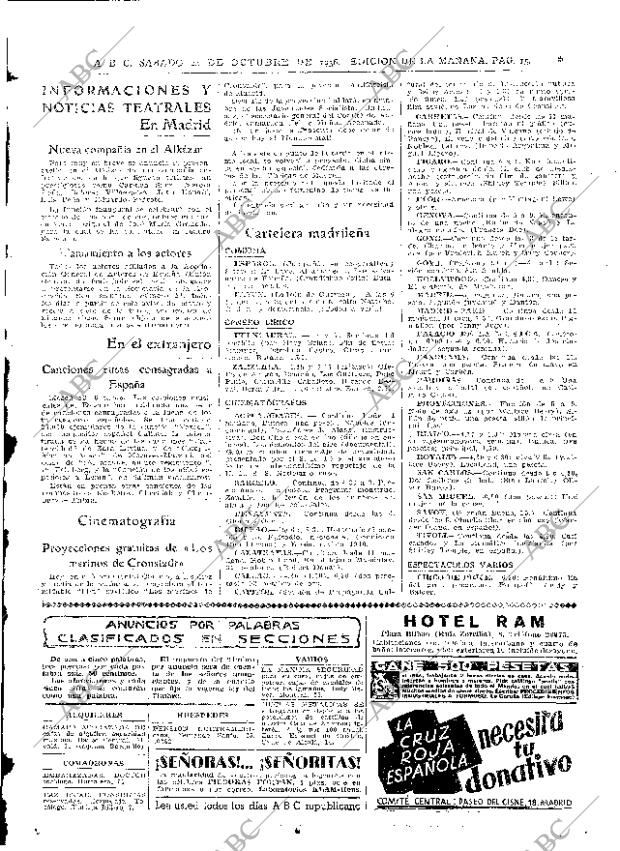 ABC MADRID 24-10-1936 página 15
