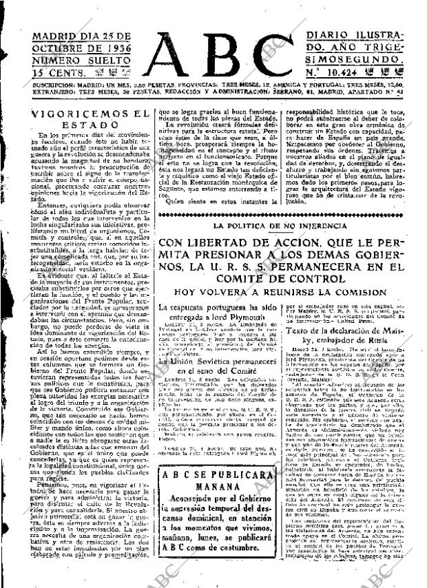 ABC MADRID 25-10-1936 página 7