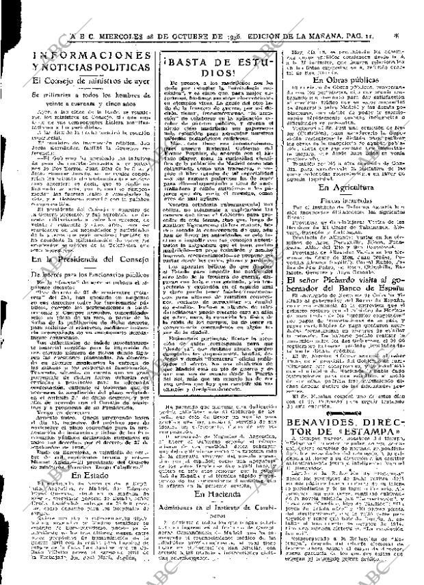 ABC MADRID 28-10-1936 página 11