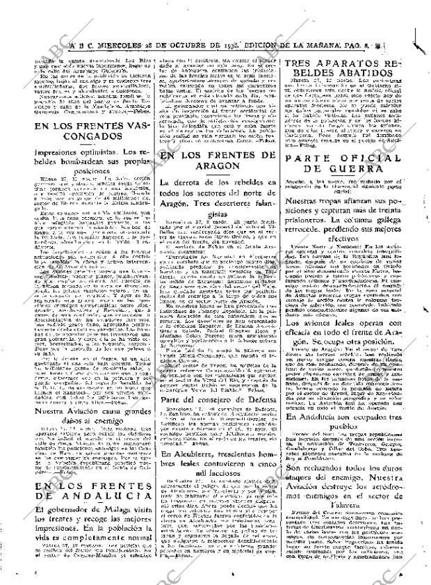 ABC MADRID 28-10-1936 página 8