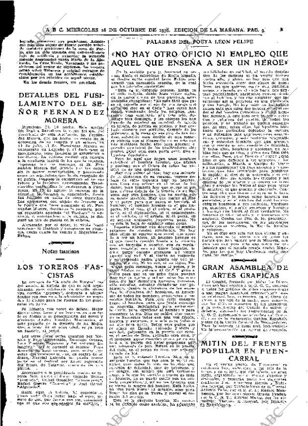 ABC MADRID 28-10-1936 página 9