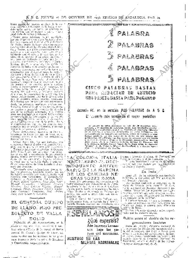 ABC SEVILLA 29-10-1936 página 10