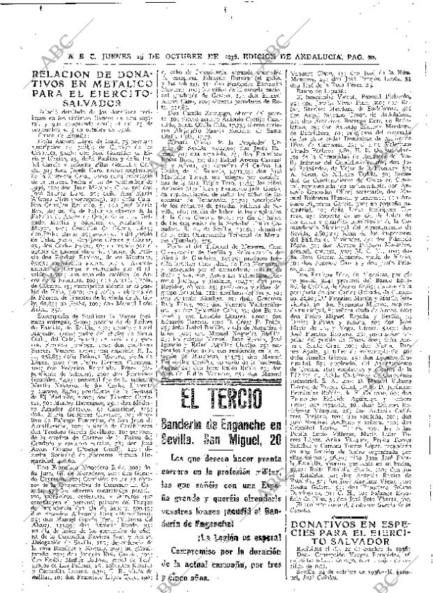 ABC SEVILLA 29-10-1936 página 20