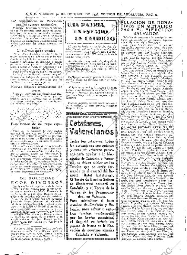 ABC SEVILLA 30-10-1936 página 8